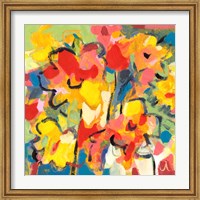 Framed Saturated Florals