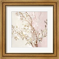 Framed Blushing Orchids