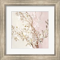 Framed Blushing Orchids