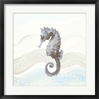 Framed Sea Animal in Waves I