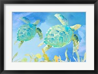 Framed Turtles Ascend