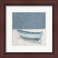 Framed 'Docked Ashore I' border=