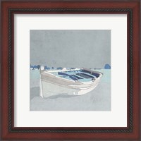 Framed 'Docked Ashore II' border=