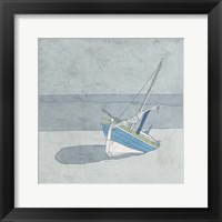 Framed Sailboat Ashore