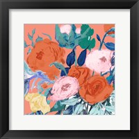 Framed Bright Roses