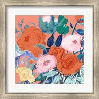 Framed Bright Roses