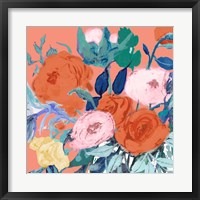 Framed Bright Roses