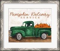 Framed Pumpkin Delivery Service
