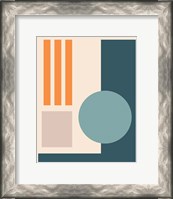 Framed Papercut Abstract IV