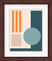 Framed Papercut Abstract IV