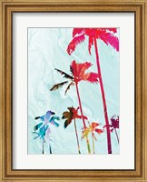 Framed Colorful Palms