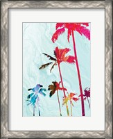 Framed Colorful Palms