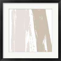Gray Strokes II Framed Print
