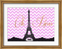Framed Oh Paris