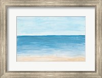 Framed Horizon Against The Sea
