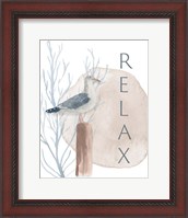Framed Seabird Relax