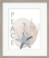 Framed Peace Starfish