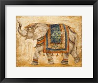 Framed Indie Boho Elephant