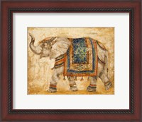 Framed Indie Boho Elephant