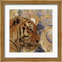 Framed Golden Safari II (Tiger)