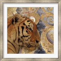 Framed Golden Safari II (Tiger)