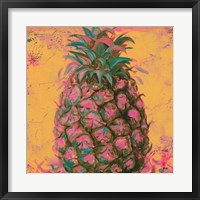 Framed Pop Contemporary Pineapple I