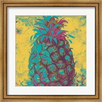 Framed Pop Contemporary Pineapple II