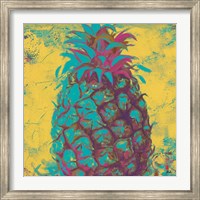 Framed Pop Contemporary Pineapple II