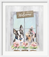 Framed Doggy Welcome