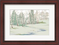 Framed Winter Landscape