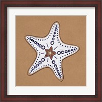 Framed Ocean World Starfish