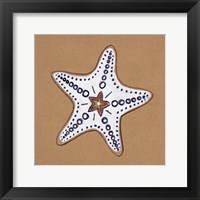Ocean World Starfish Framed Print