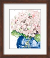 Framed Fresh Hydrangeas