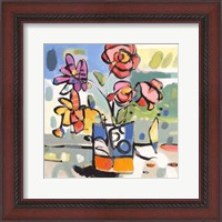 Framed Southern Florals I