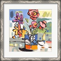 Framed Southern Florals I