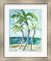 Framed Swaying Palms