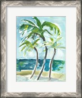 Framed Swaying Palms