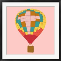 Framed Hot Air Balloon I