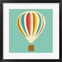 Framed Hot Air Balloon II