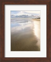 Framed Beach at Dusk