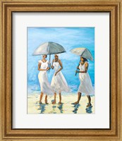 Framed Women on Beach II