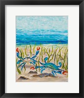 Framed Blue Crabs