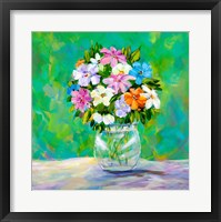 Framed Spring Garden Bouquet