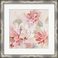 Framed 'Blushing Spring I' border=