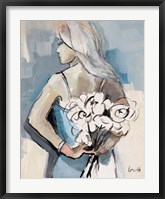Framed Girl with Flowers