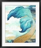 Framed Mermaid Fin Splash