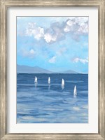 Framed Boats and Waves I