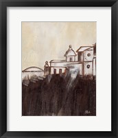 Framed 'Old Cartagena I' border=