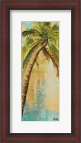 Framed Beach Palm Panel II