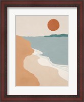 Framed Mid Century Landscape I